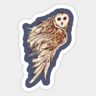 Barn owl Sticker